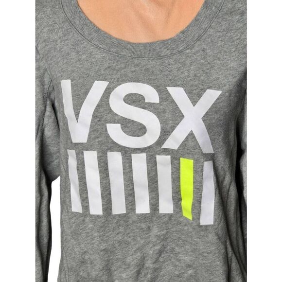 VSX Sport by VS Cut Out Back Graphic Logo Sweatshirt - Picture 3 of 4
